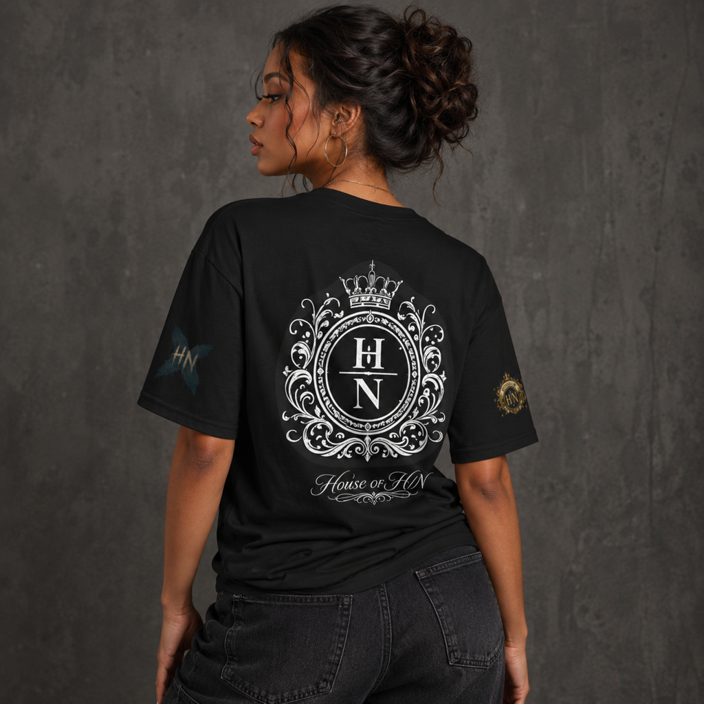 House of H/N Tee BLACK PUM PUM MATTERS