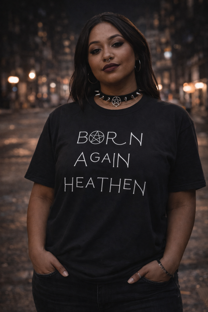 Born Again Heathen Tee