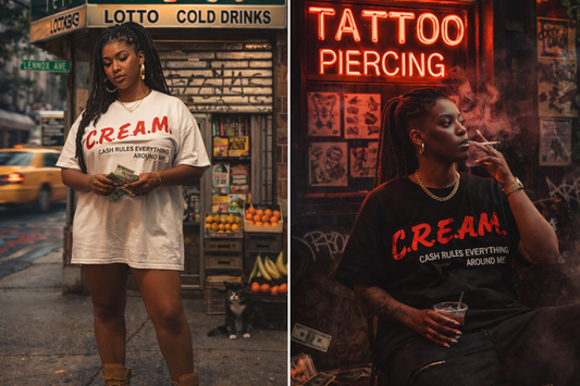 C.R.E.A.M. Tee – Same Rules, Different Players | NYC Street x Corporate Hustle Shirt