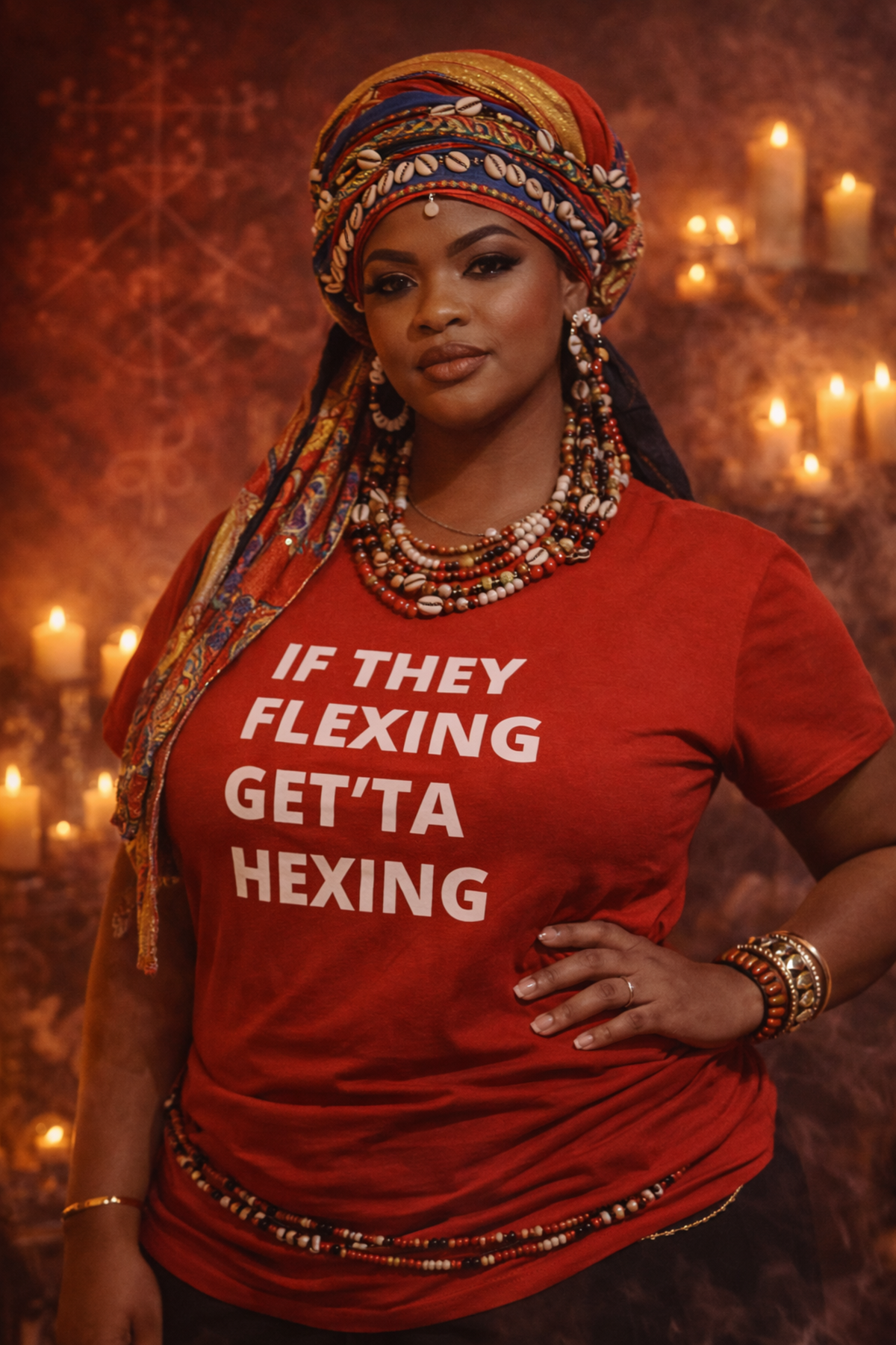 If They Flexing Get'ta Hexing, Casual T-Shirt