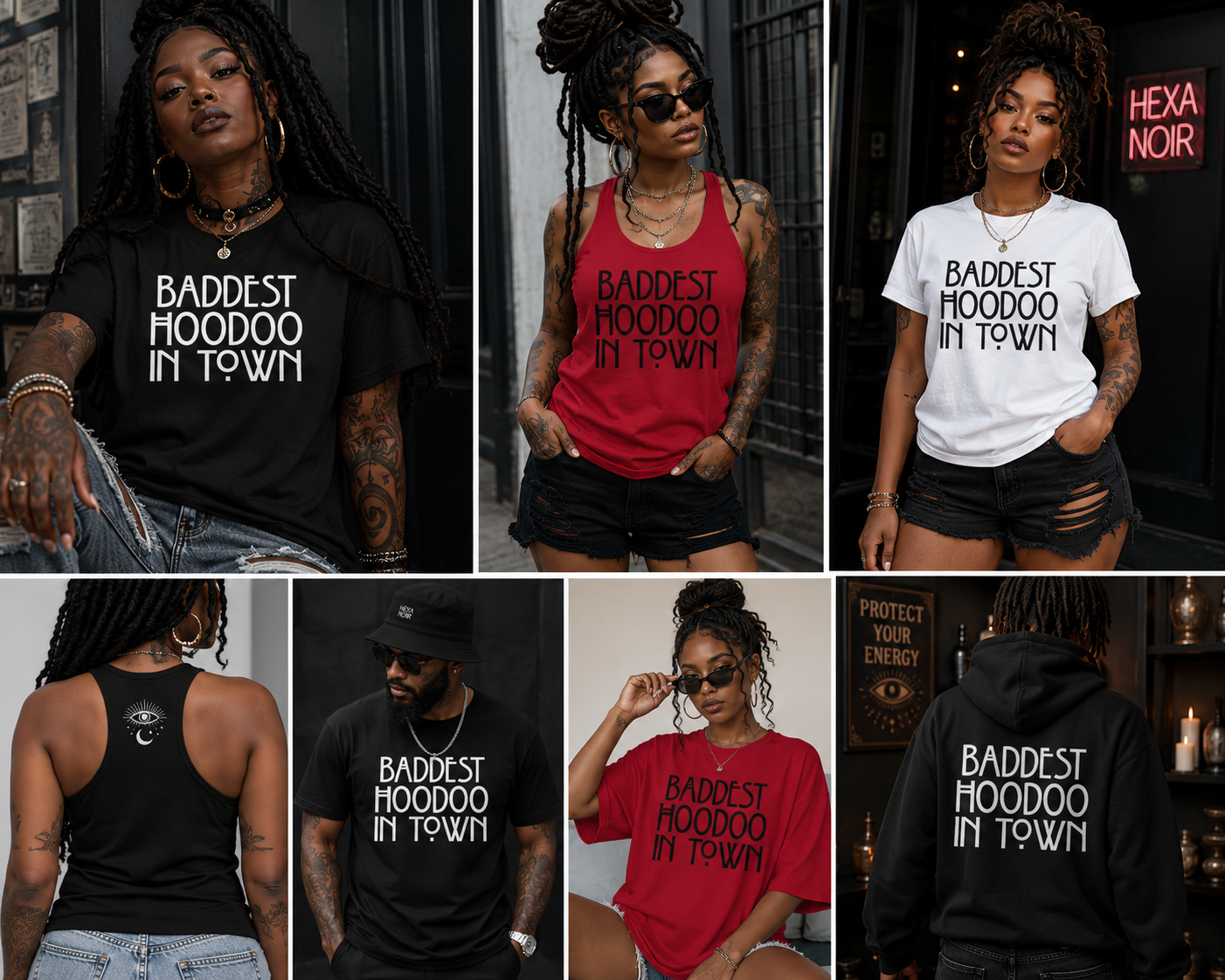 Baddest Hoodoo in Town Tank | Hexa Noir