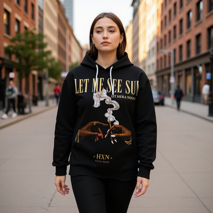 All-Over Print Men's Thicken Pullover Hoodie