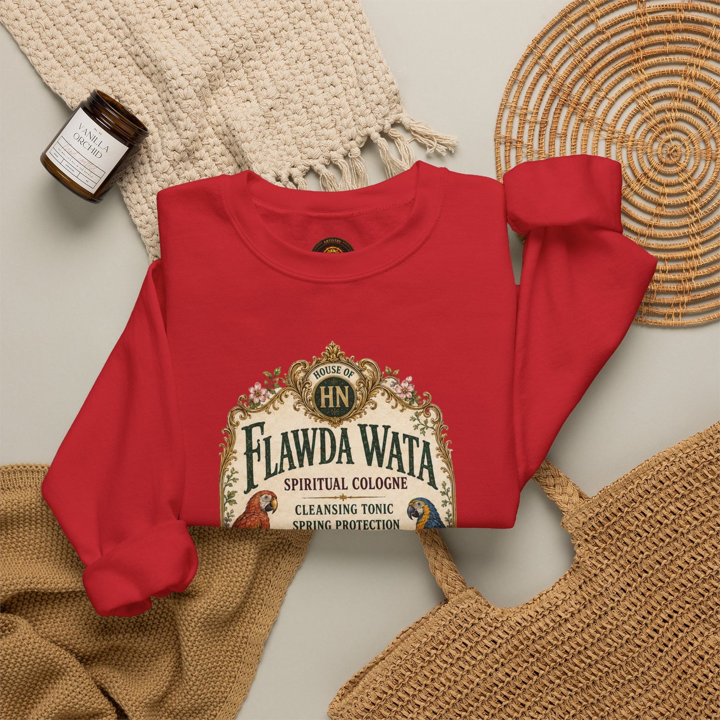 Hexa Noir Flawda Wata Spring Herbal Apothecary Design