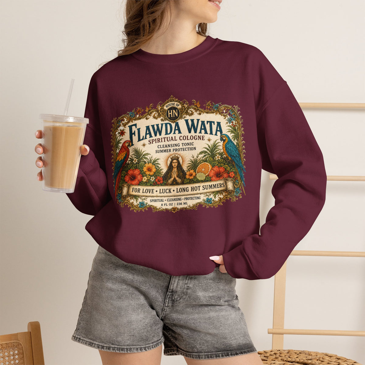 Hexa Noir Flawda Wata Summer Herbal Apothecary  Design