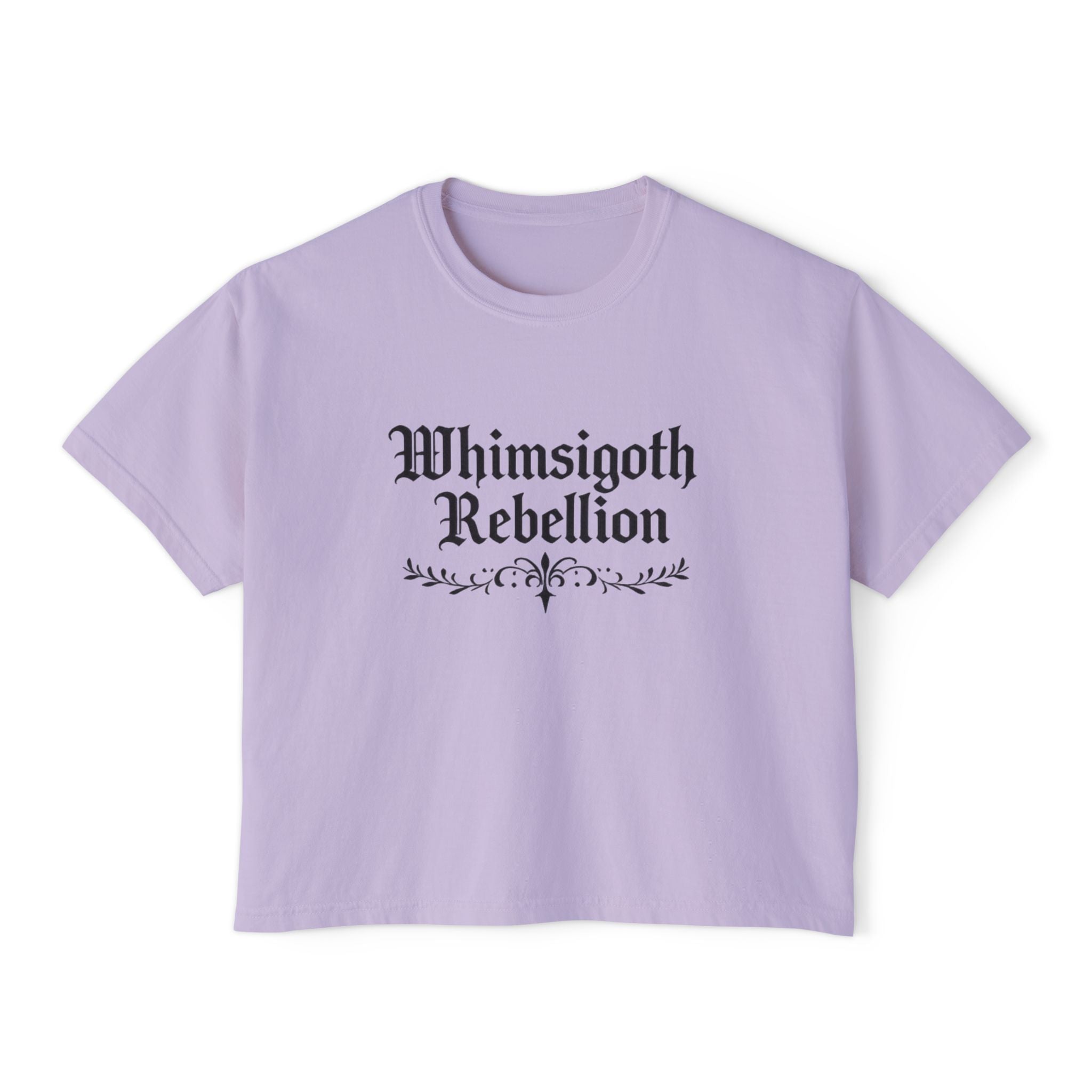 Whimsigoth Rebellion Boxy Unisex Gothic Graphic Tee