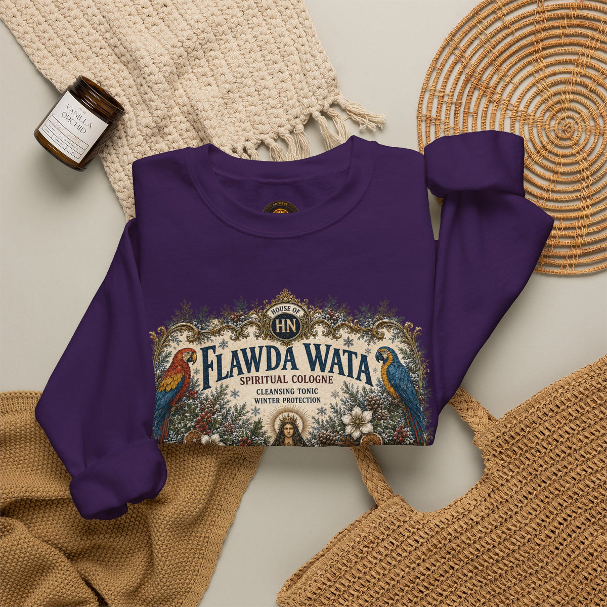 Hexa Noir Flawda Wata Winter Herbal Apothecary Design