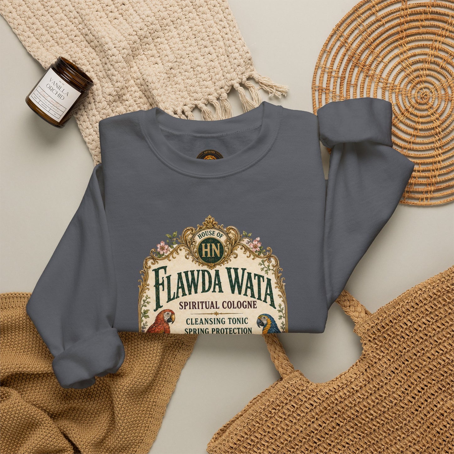 Hexa Noir Flawda Wata Spring Herbal Apothecary Design