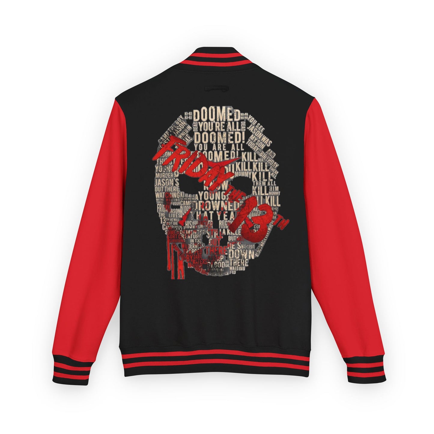 Friday the 13th Horror Movie Fans-Letterman Jacket