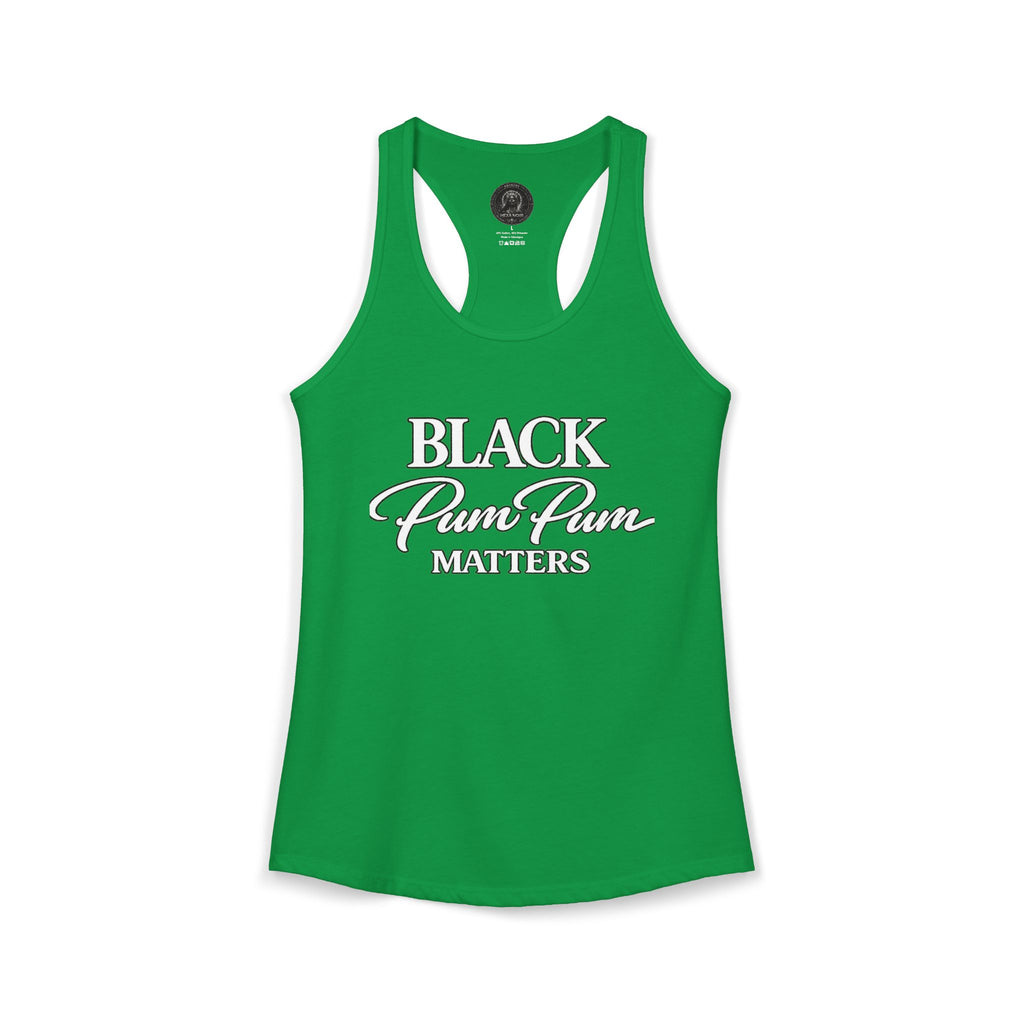 House of H/N Tank  BLACK PUM PUM MATTERS