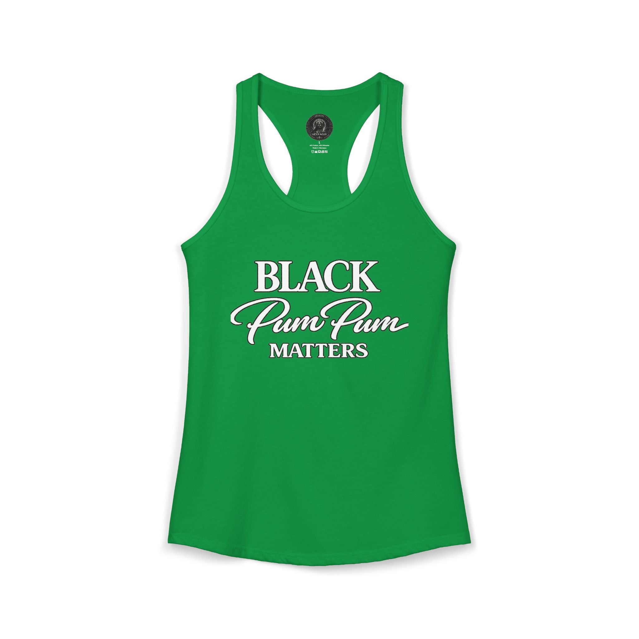 House of H/N Tank  BLACK PUM PUM MATTERS