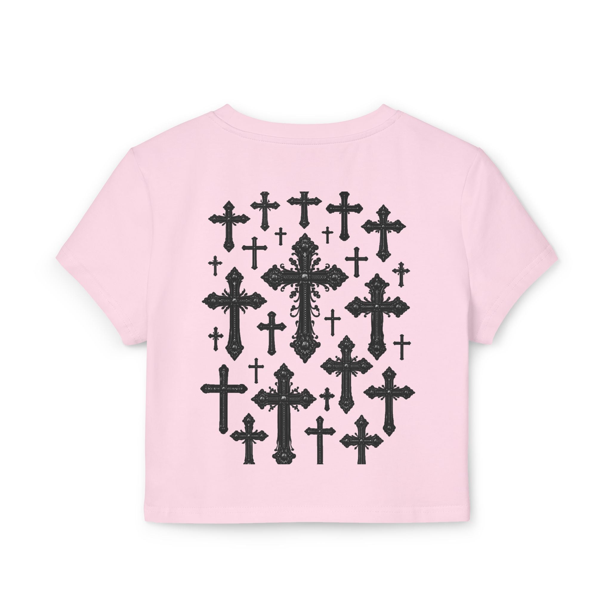 Holy Water Women's Baby Tee, Holy Pressure.