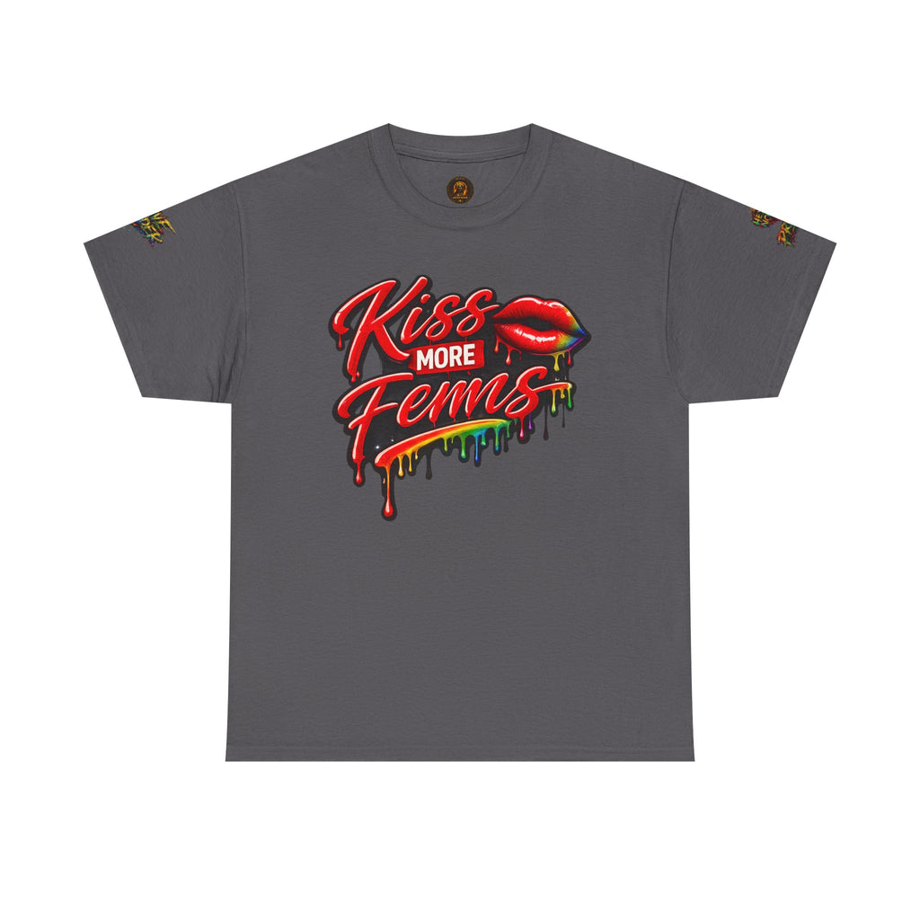 Kiss More Fems Pride Tee | Hexa Noir Pride '26 Collection