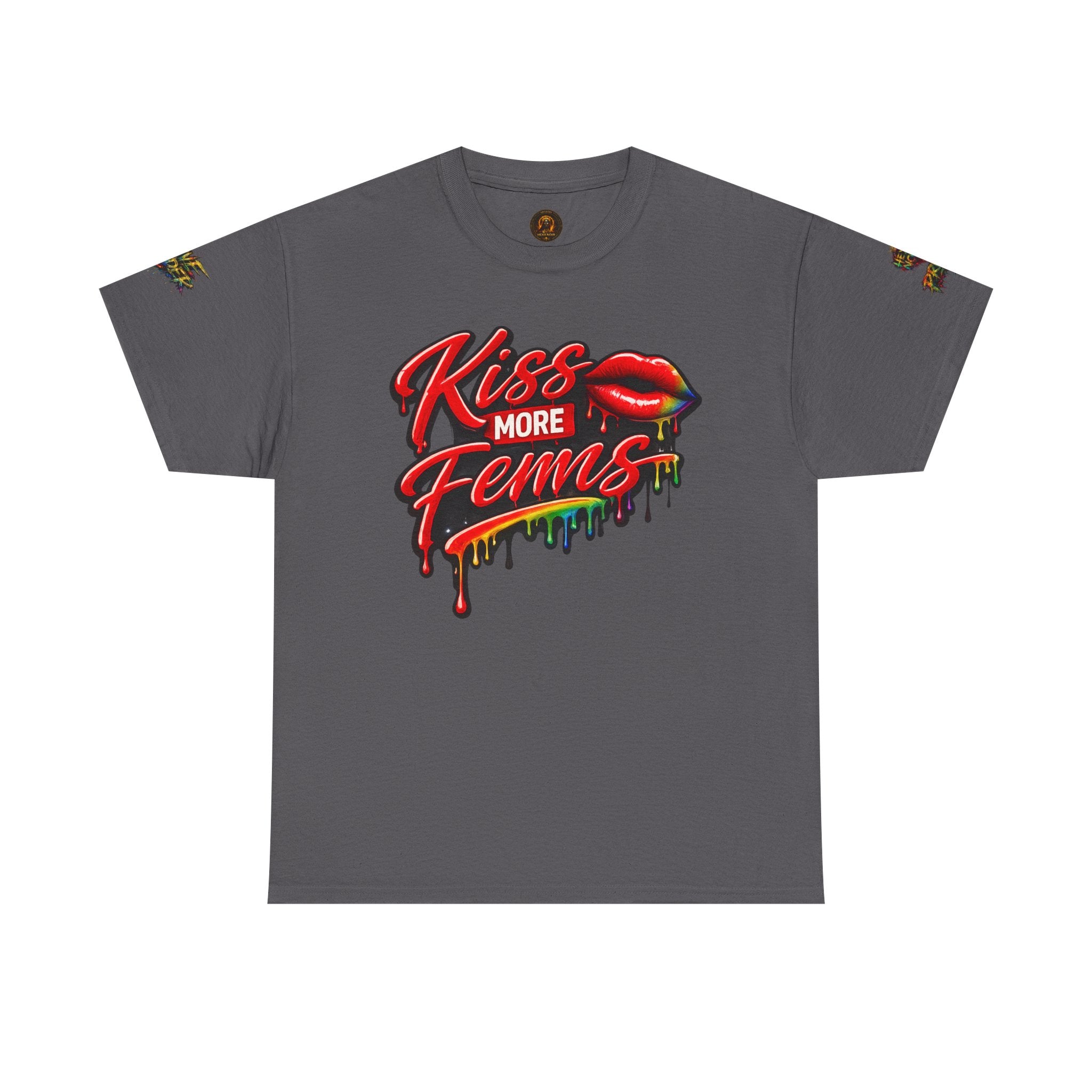 Kiss More Fems Pride Tee | Hexa Noir Pride '26 Collection