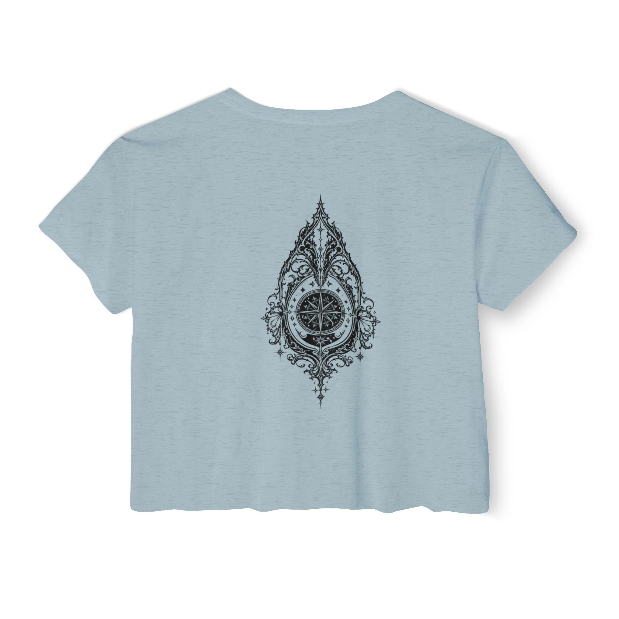 Corporate Dropout Crop Top — Gothic Festival Tee