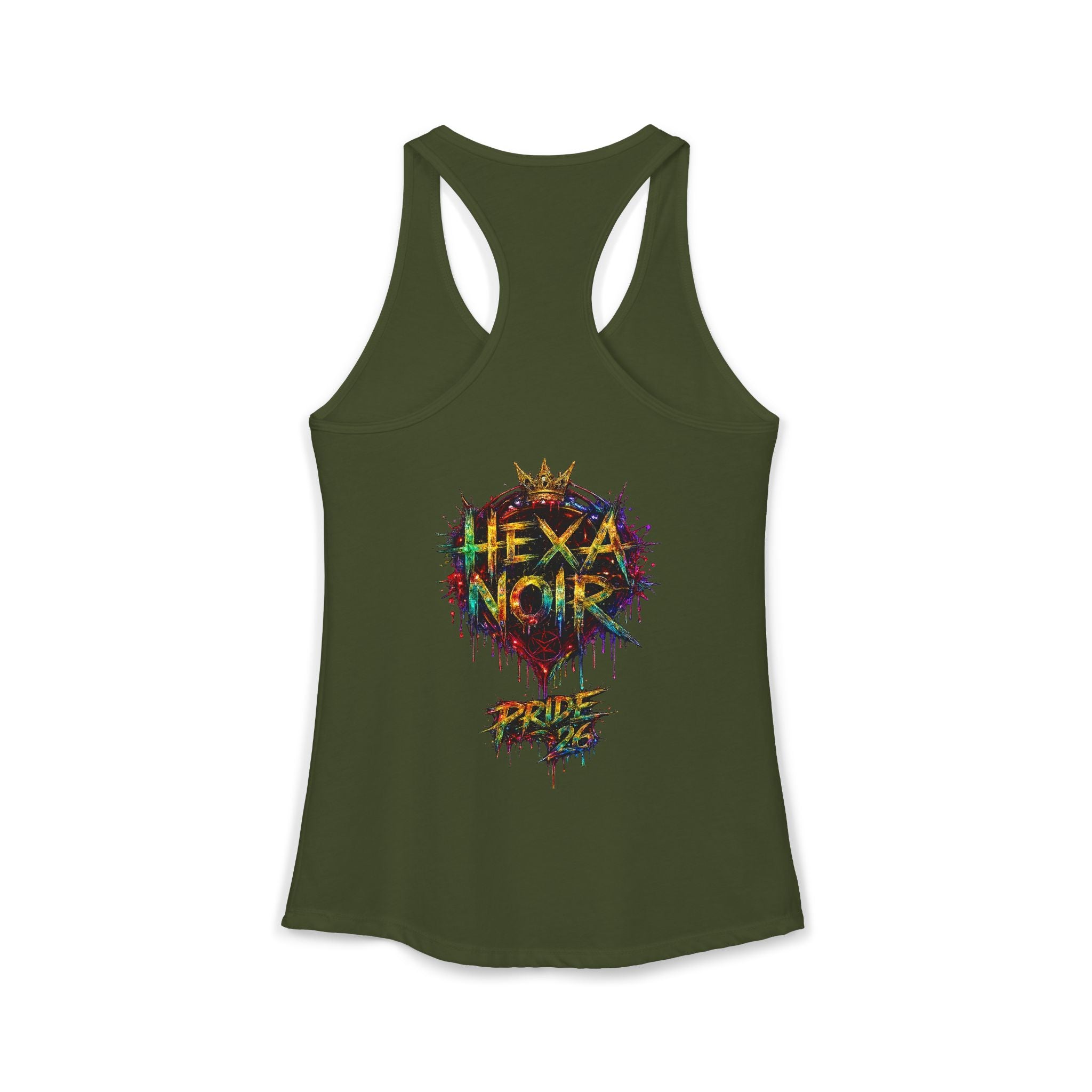 Kiss More Doms Pride Razorback Tank | Hexa Noir Pride '26
