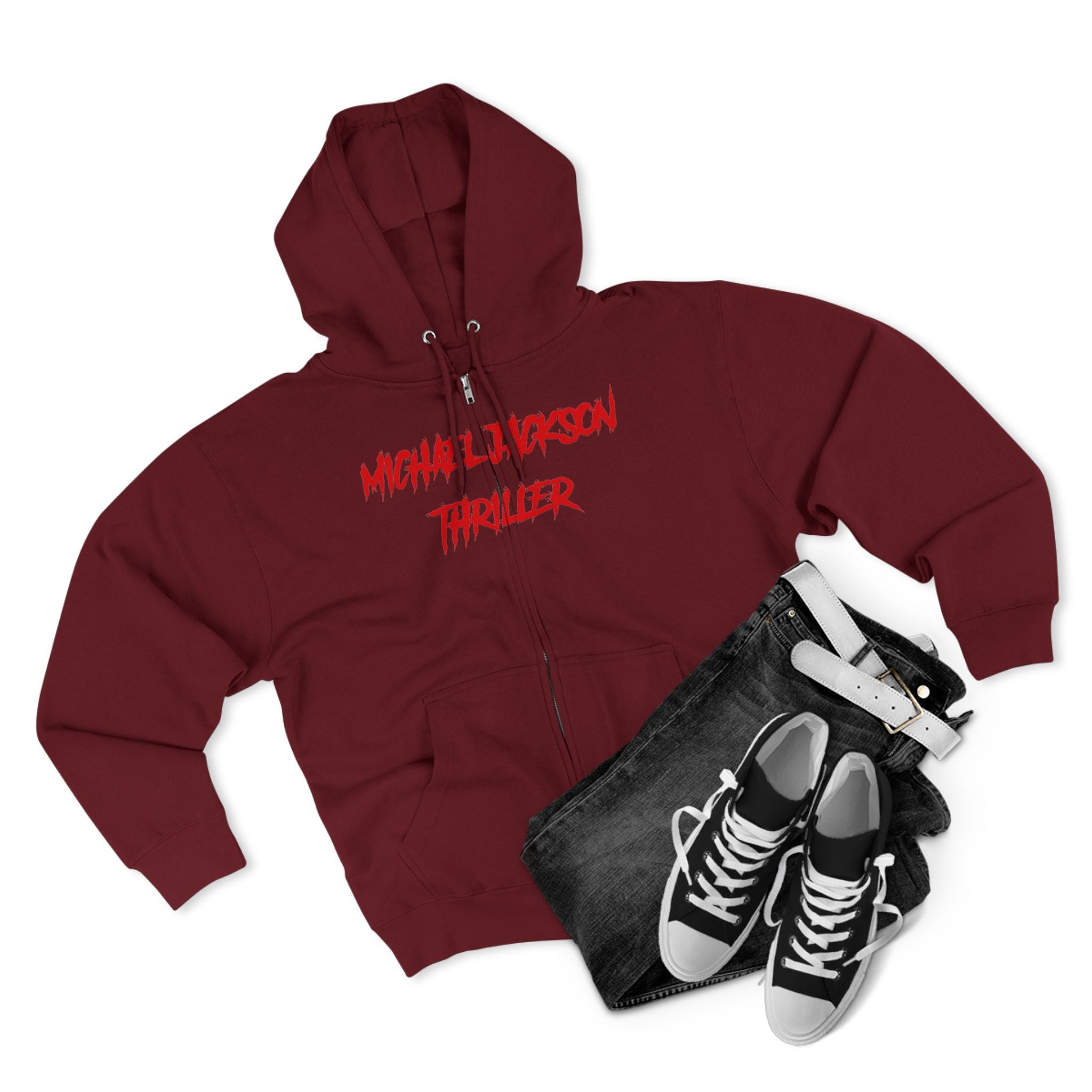 Thriller Vibes Zip Hoodie