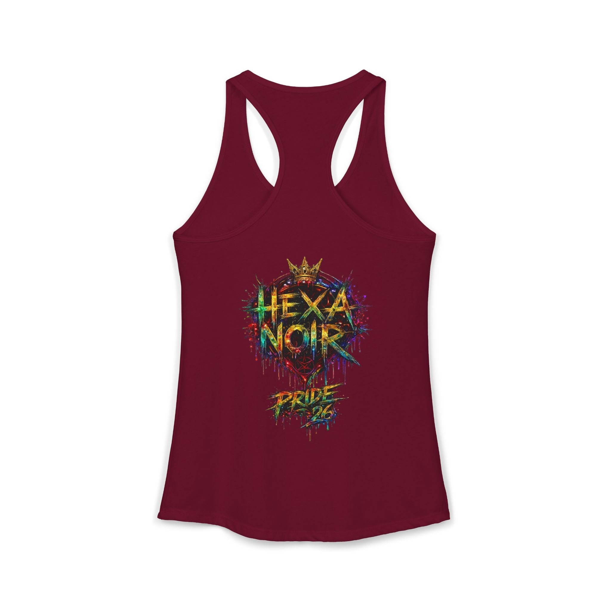 Kiss More Fems Pride Racerback Tank| Hexa Noir Pride '26 Collection