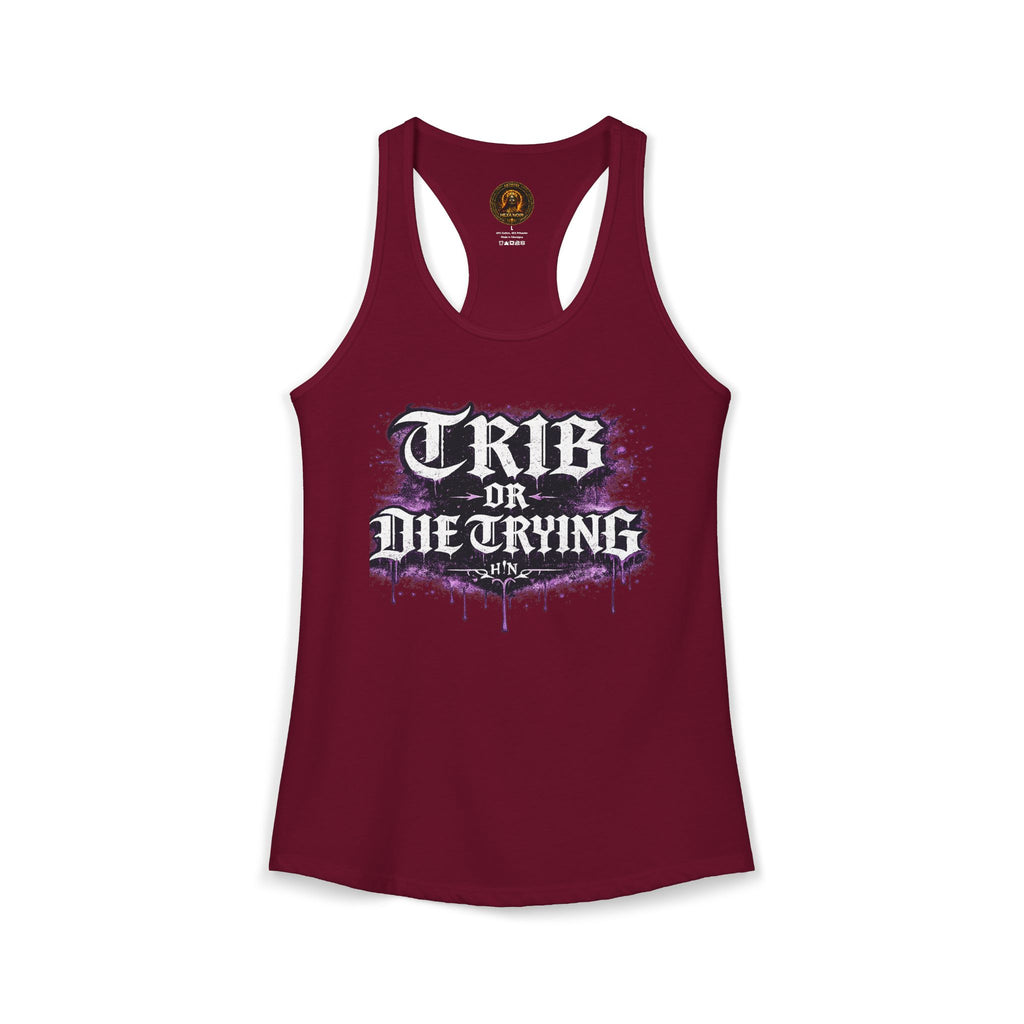 TRIB OR DIE TRYING | Queer Goth Pride Tank