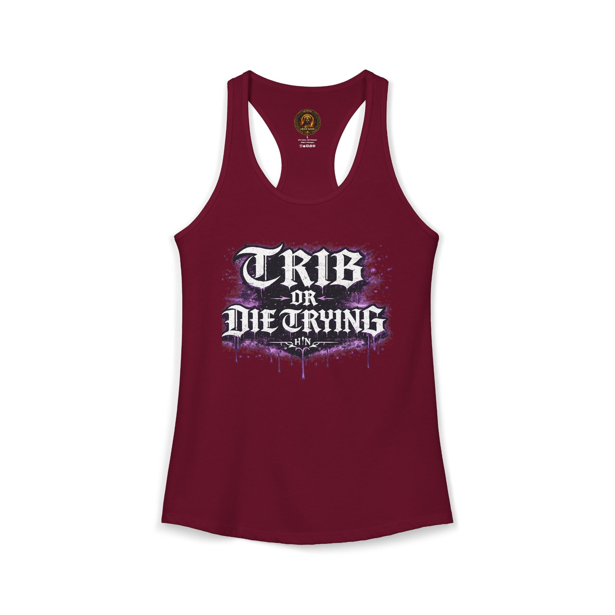 TRIB OR DIE TRYING | Queer Goth Pride Tank