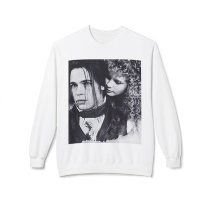Vampire Romance Fleece Crewneck Sweatshirt, Cozy Sweatshirt, Gothic Fashion