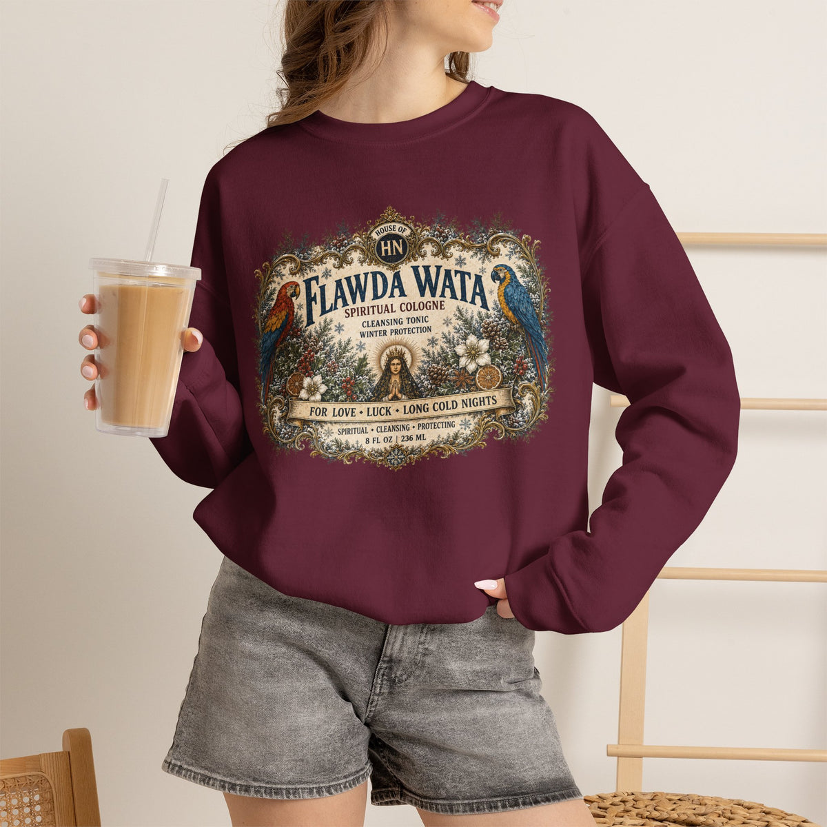 Hexa Noir Flawda Wata Winter Herbal Apothecary Design