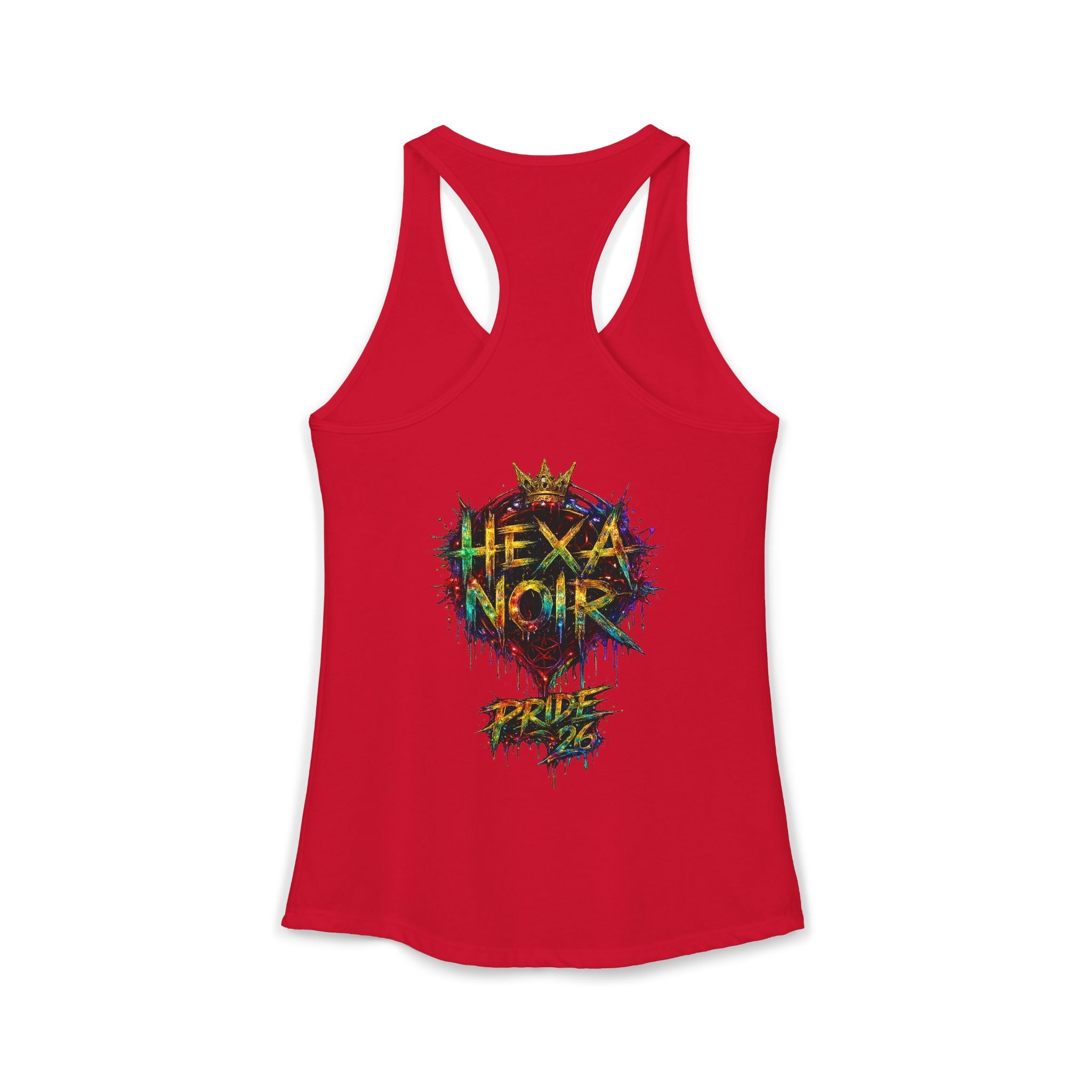 Kiss More Fems Pride Racerback Tank| Hexa Noir Pride '26 Collection