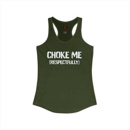 Respectfully Tank – White