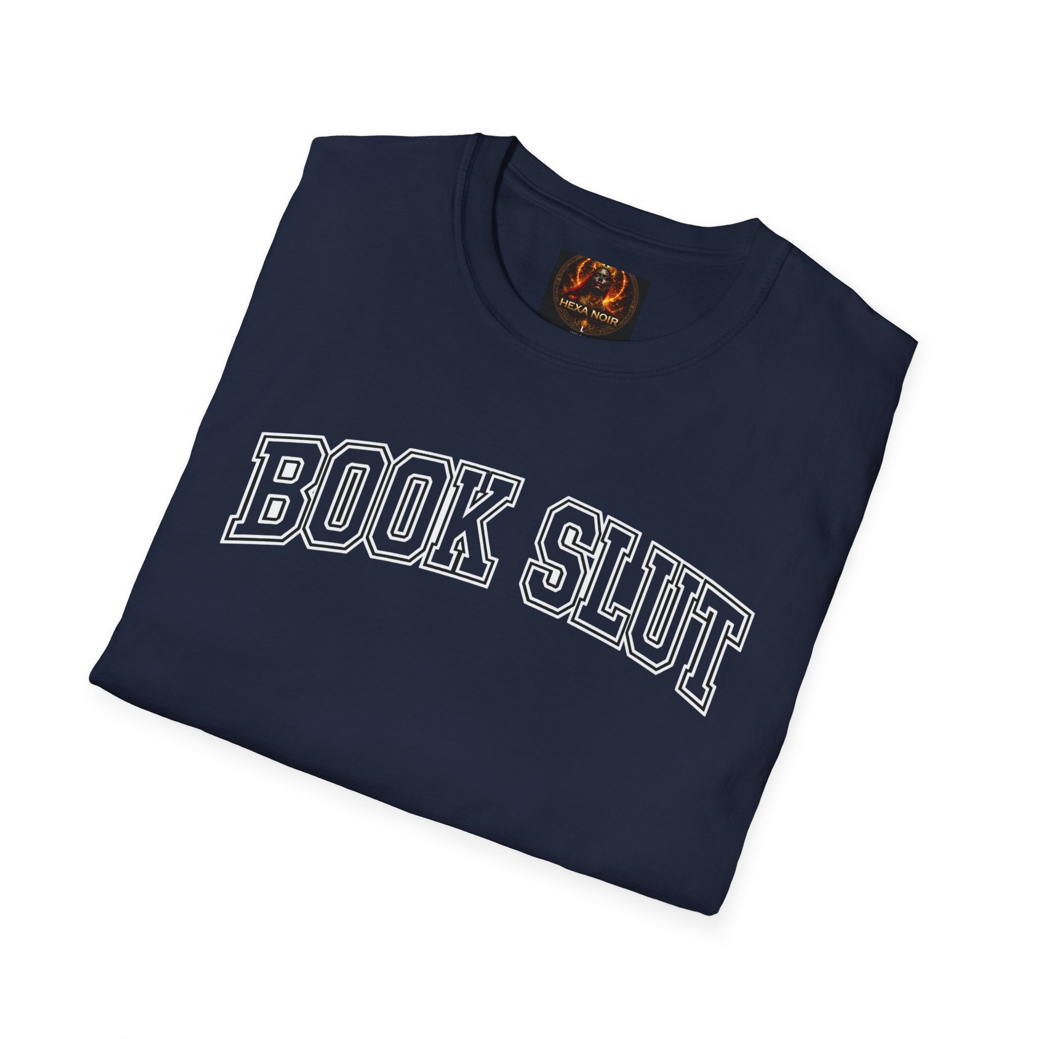 Book S-UT Hollow Lettering Tee
