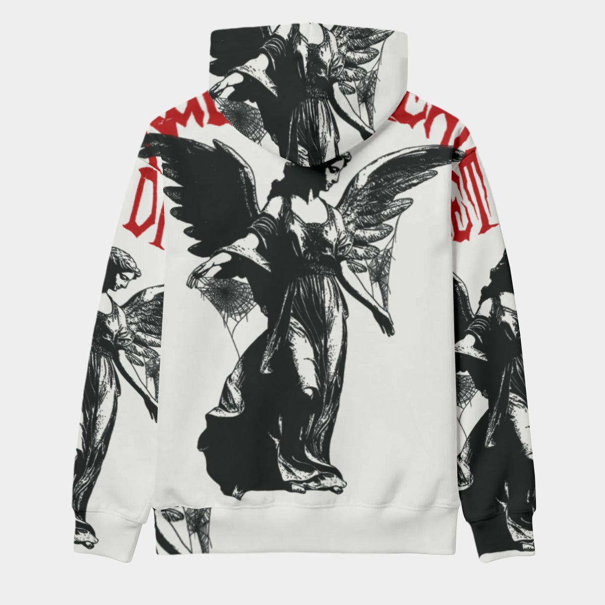 Hexa Noir Nocturnal Collection: Fleece-Lined Pullover Hoodie