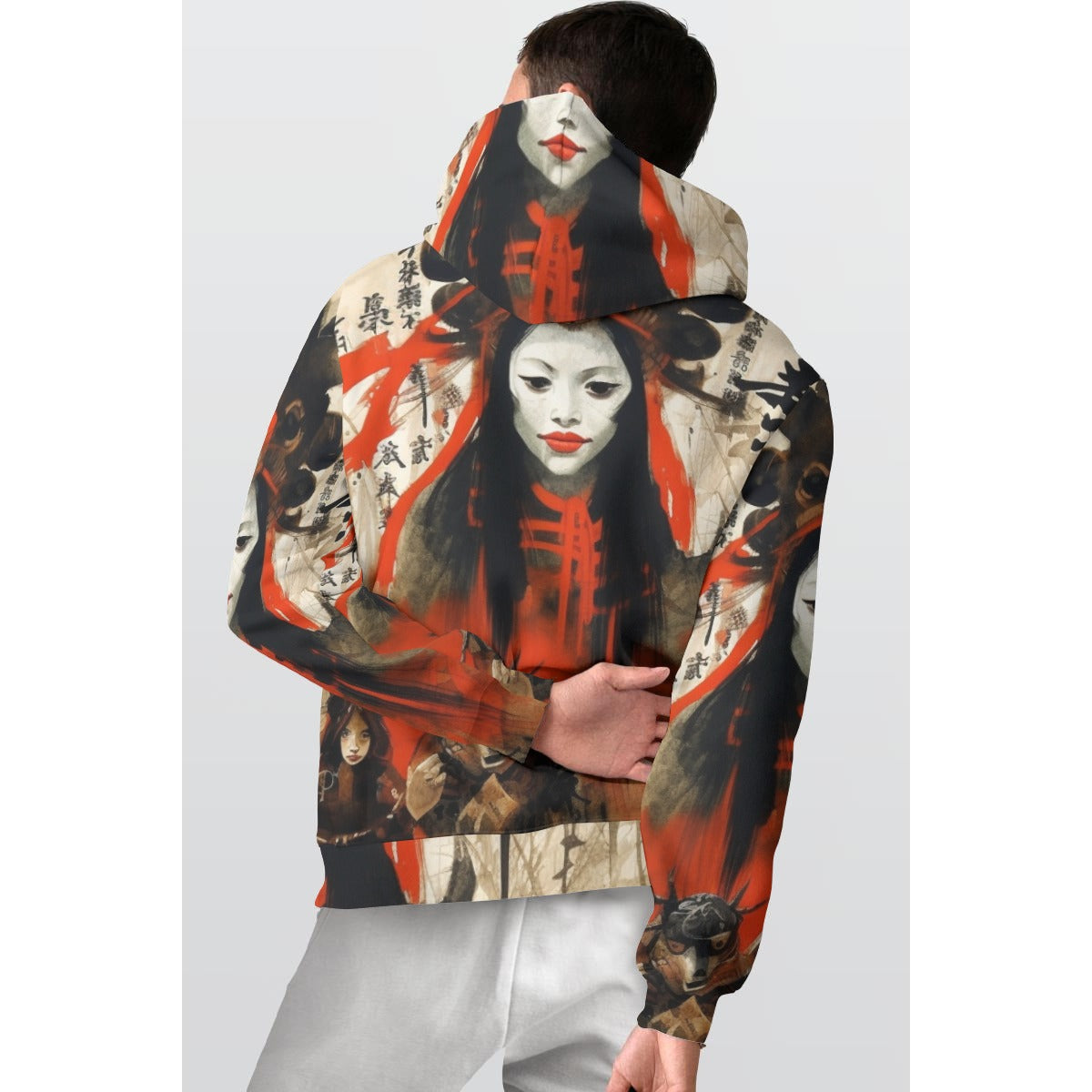 Hexa Noir Nocturnal Collection: Grim Echo Hoodie