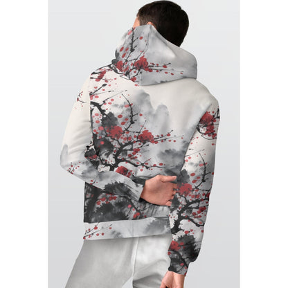 Hexa Noir Nocturnal Collection: Obsidian Veil Hoodie