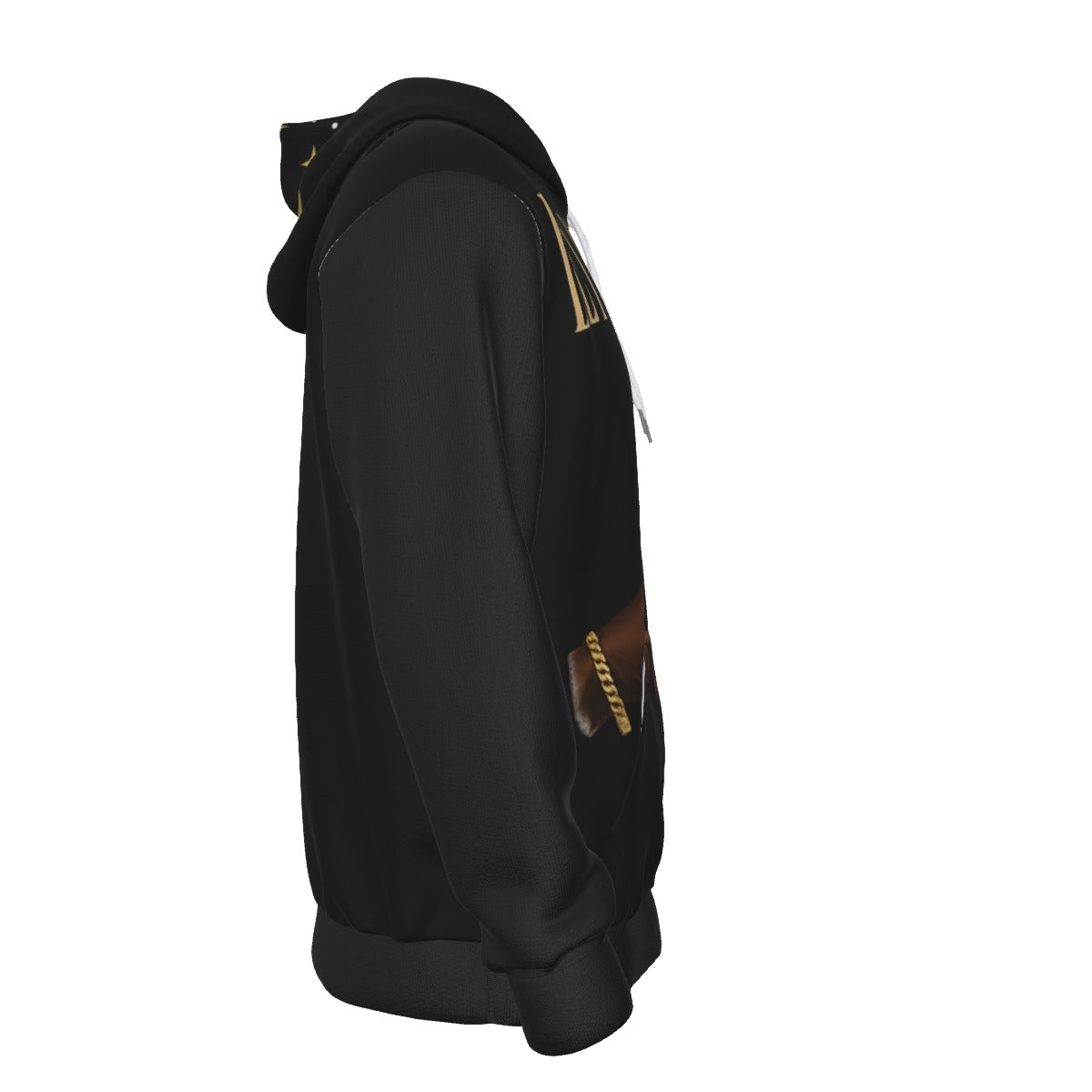 All-Over Print Men's Thicken Pullover Hoodie