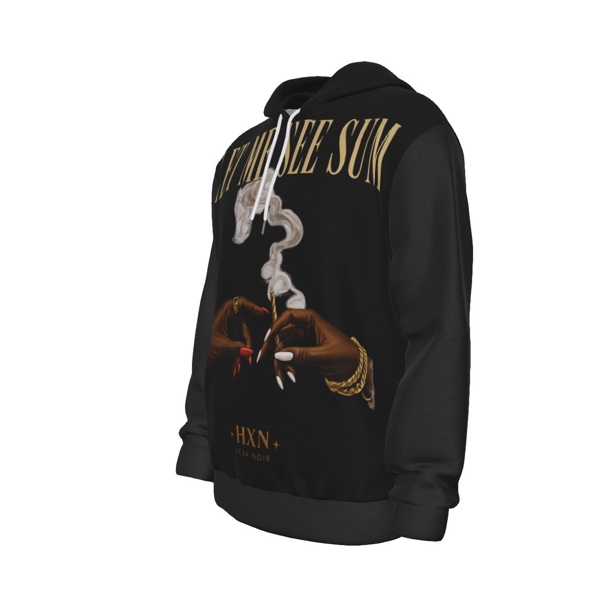 All-Over Print Men's Thicken Pullover Hoodie