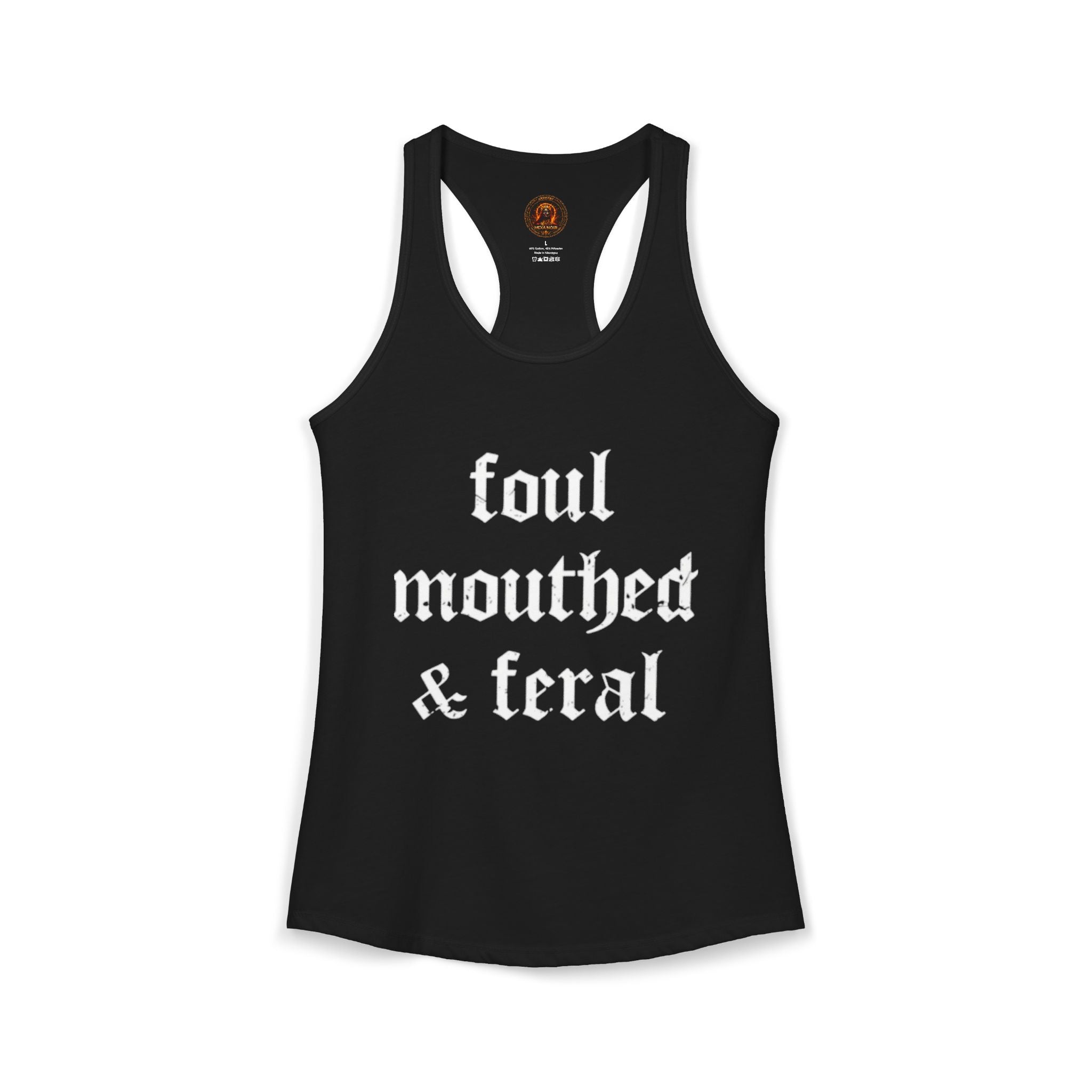 Noir Racerback Tank