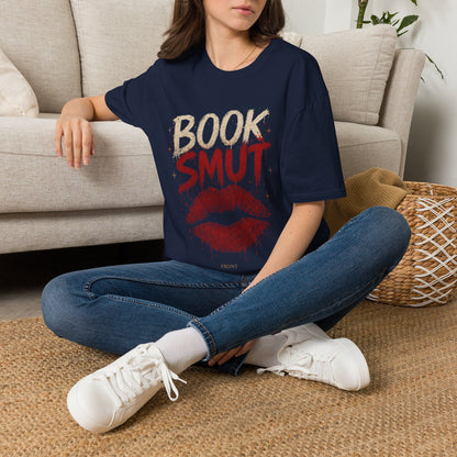 Book Smug  Lettering Tee  – Dark Romance Reader Aesthetic