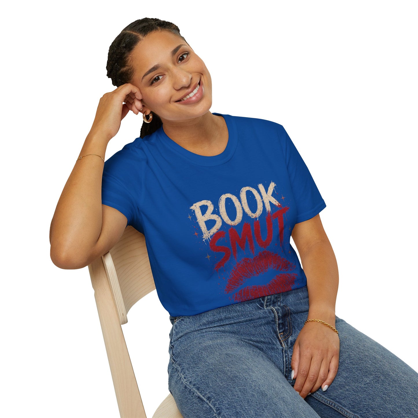 Book Smug  Lettering Tee  – Dark Romance Reader Aesthetic