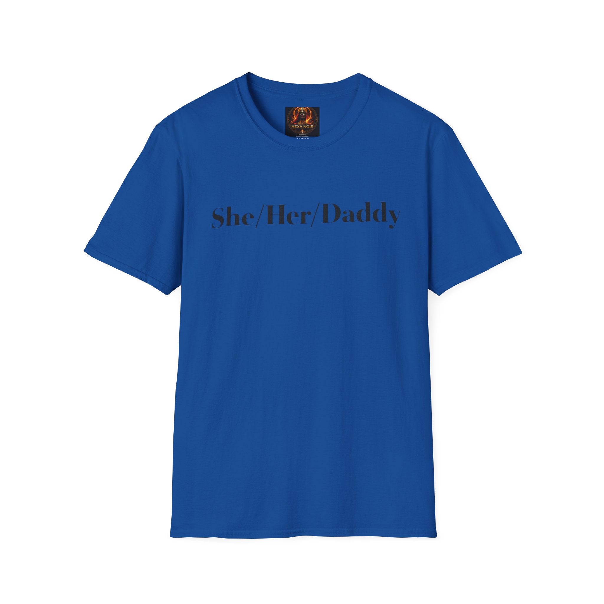 She/Her/Daddy Unisex Softstyle T-Shirt