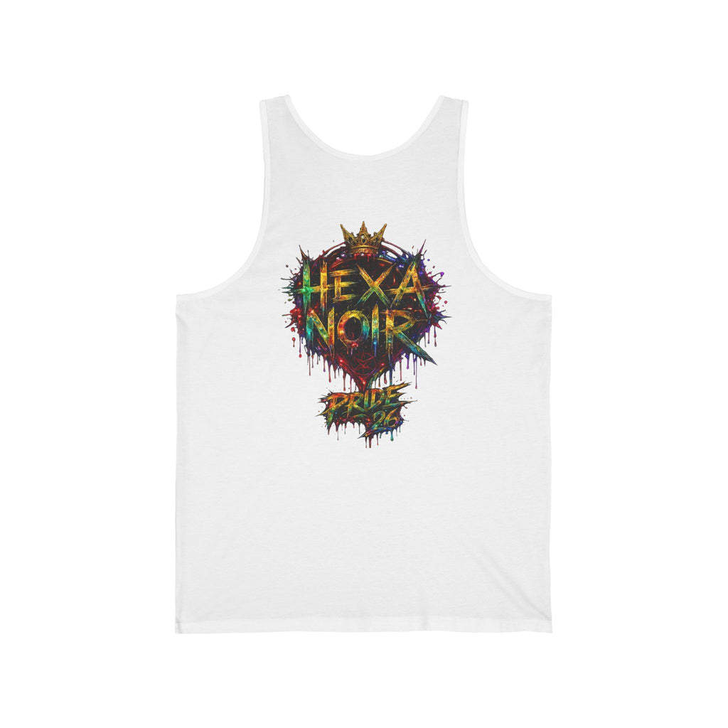 Kiss More Trans Guys Rainbow Tank| Hexa Noir Pride '26