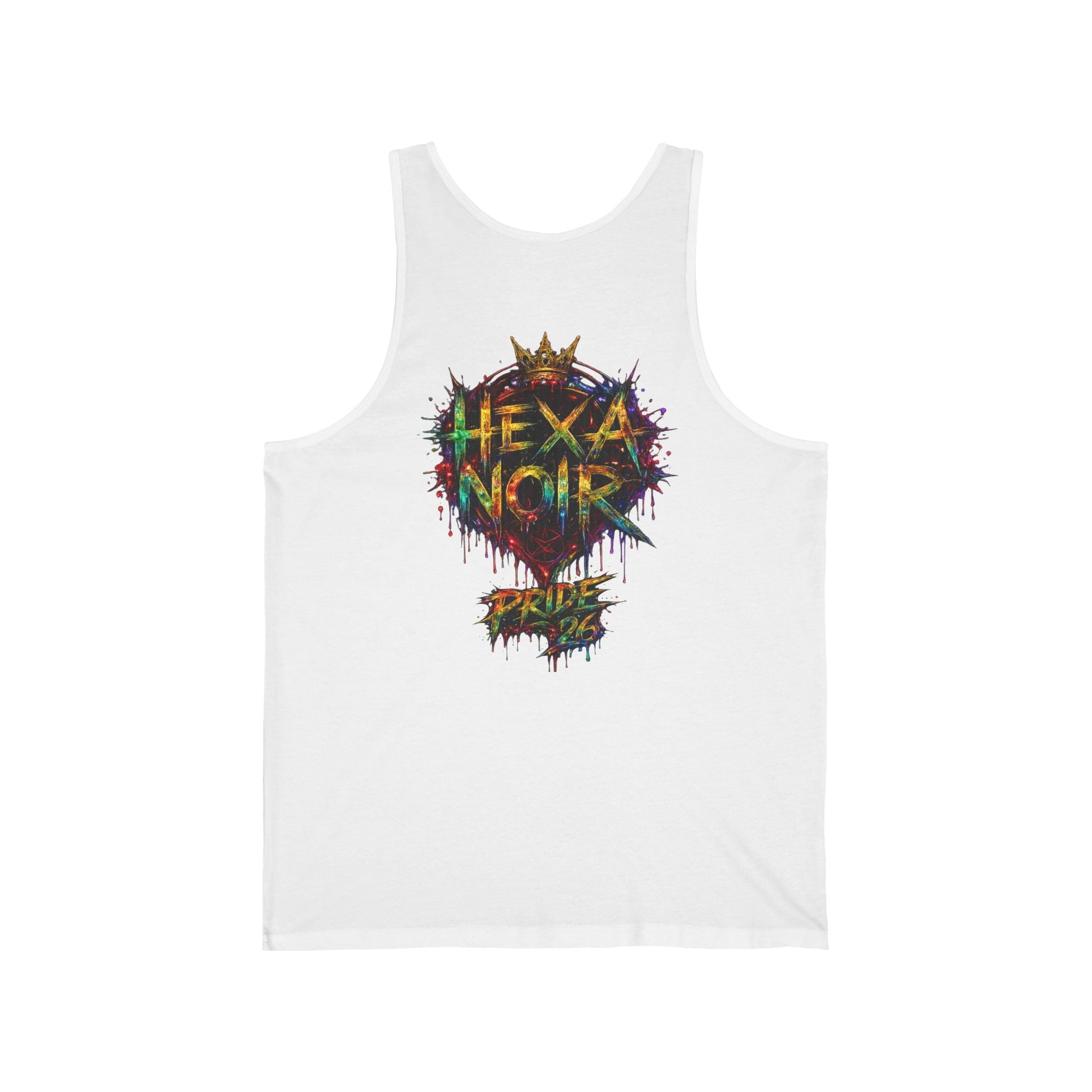 Kiss More Trans Guys Rainbow Tank| Hexa Noir Pride '26