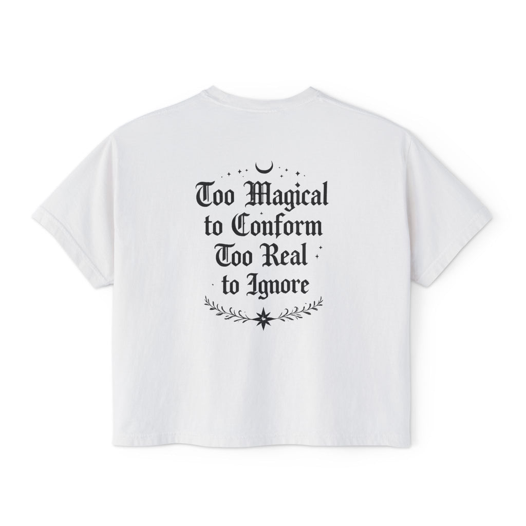 Whimsigoth Rebellion Boxy Unisex Gothic Graphic Tee