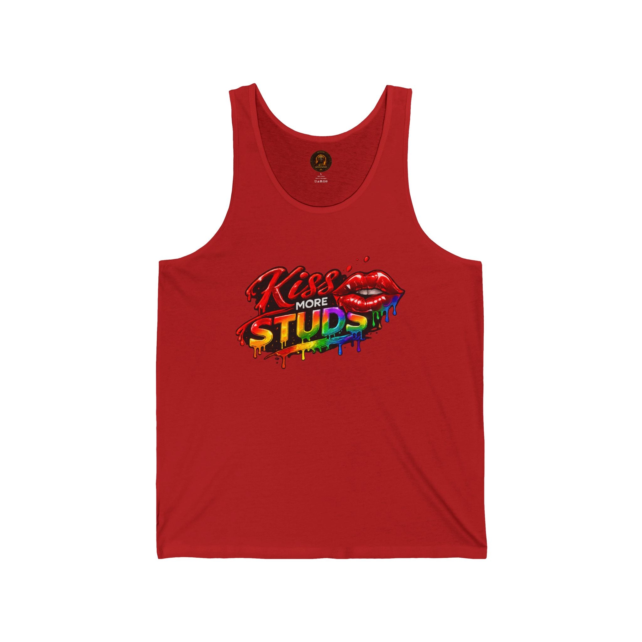 Kiss More Studs tank | Hexa Noir Pride '26