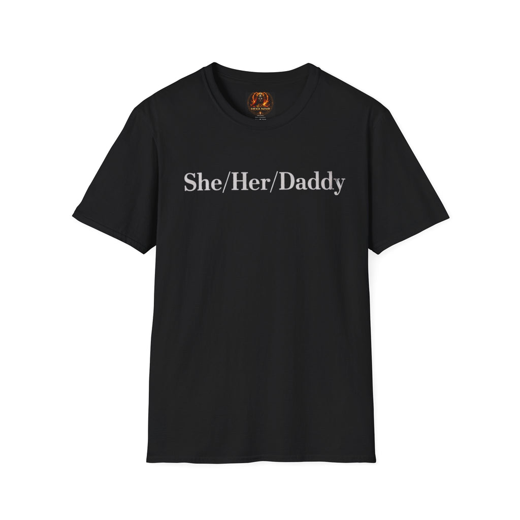 She/Her/Daddy Unisex Softstyle T-Shirt