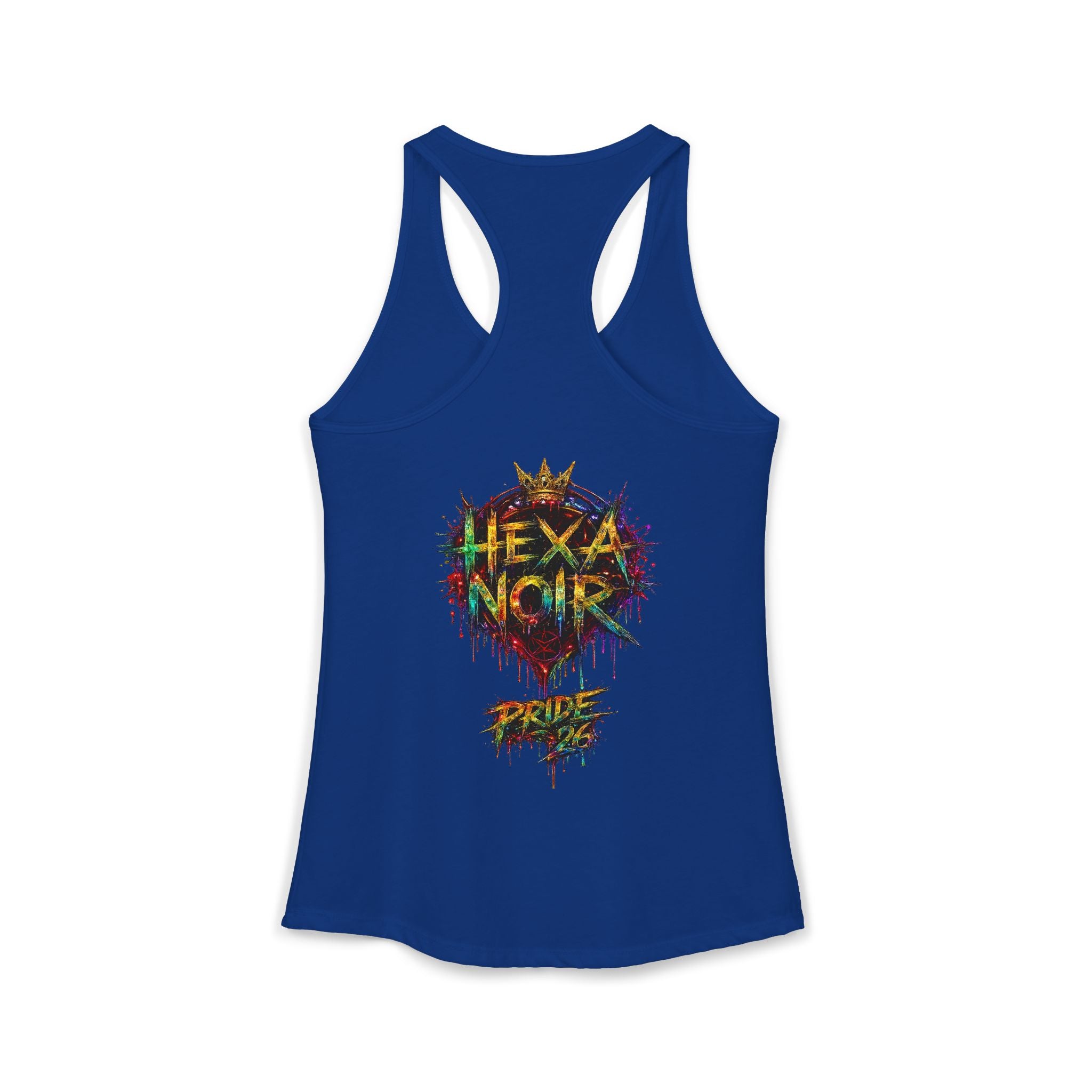 Kiss More Doms Pride Razorback Tank | Hexa Noir Pride '26
