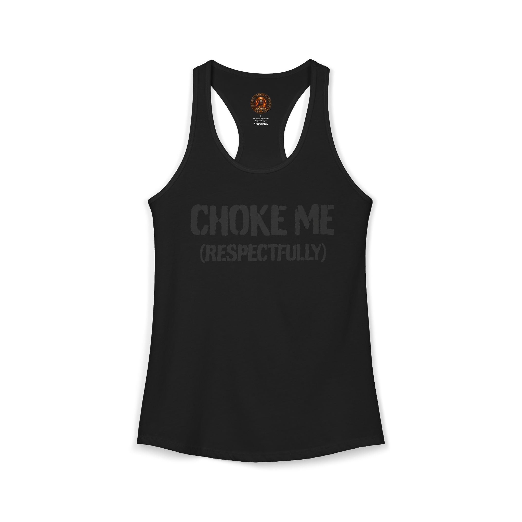 HΞXA Racerback Tank – Black