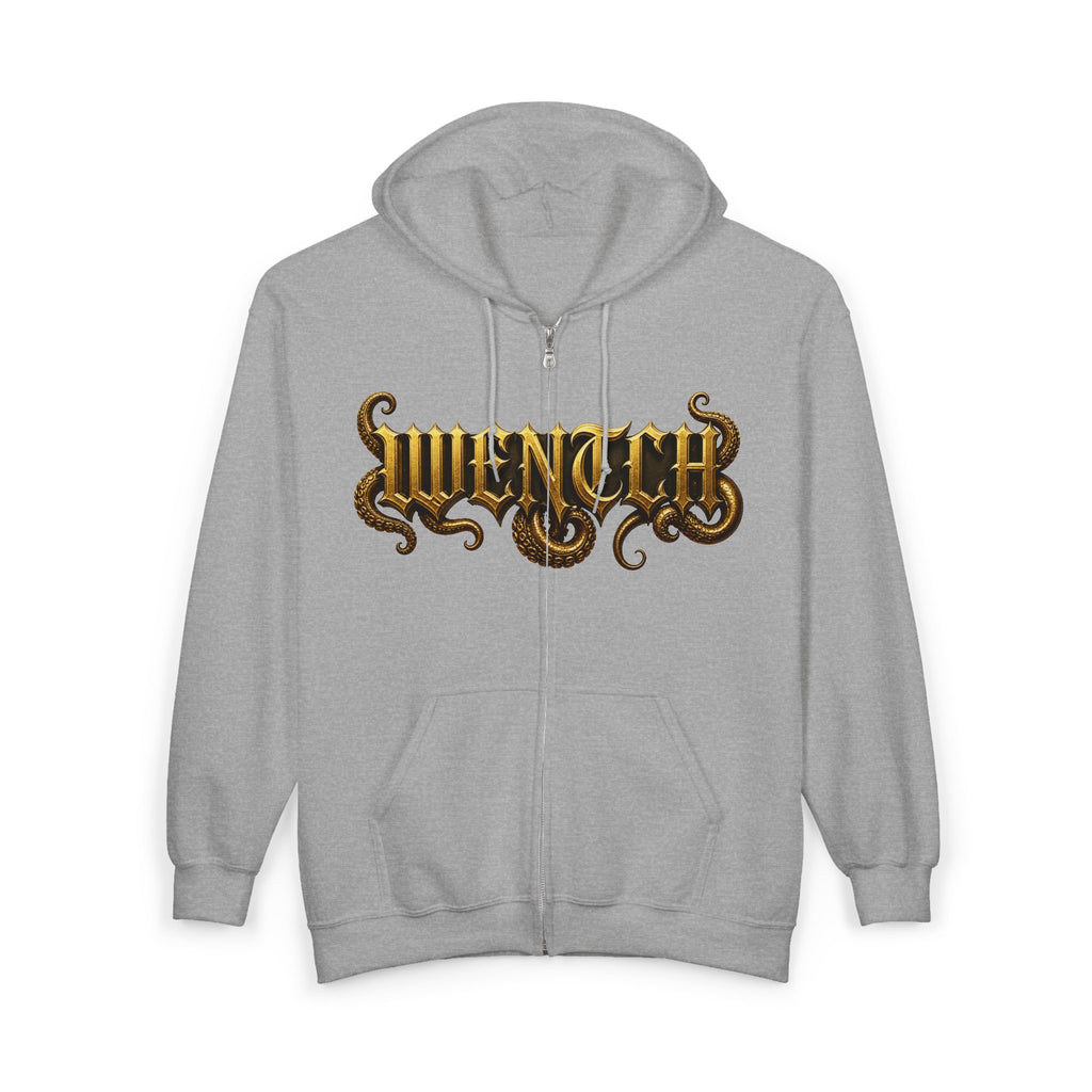 Wentch Gothic Gold Script with Hexa Noir Logo