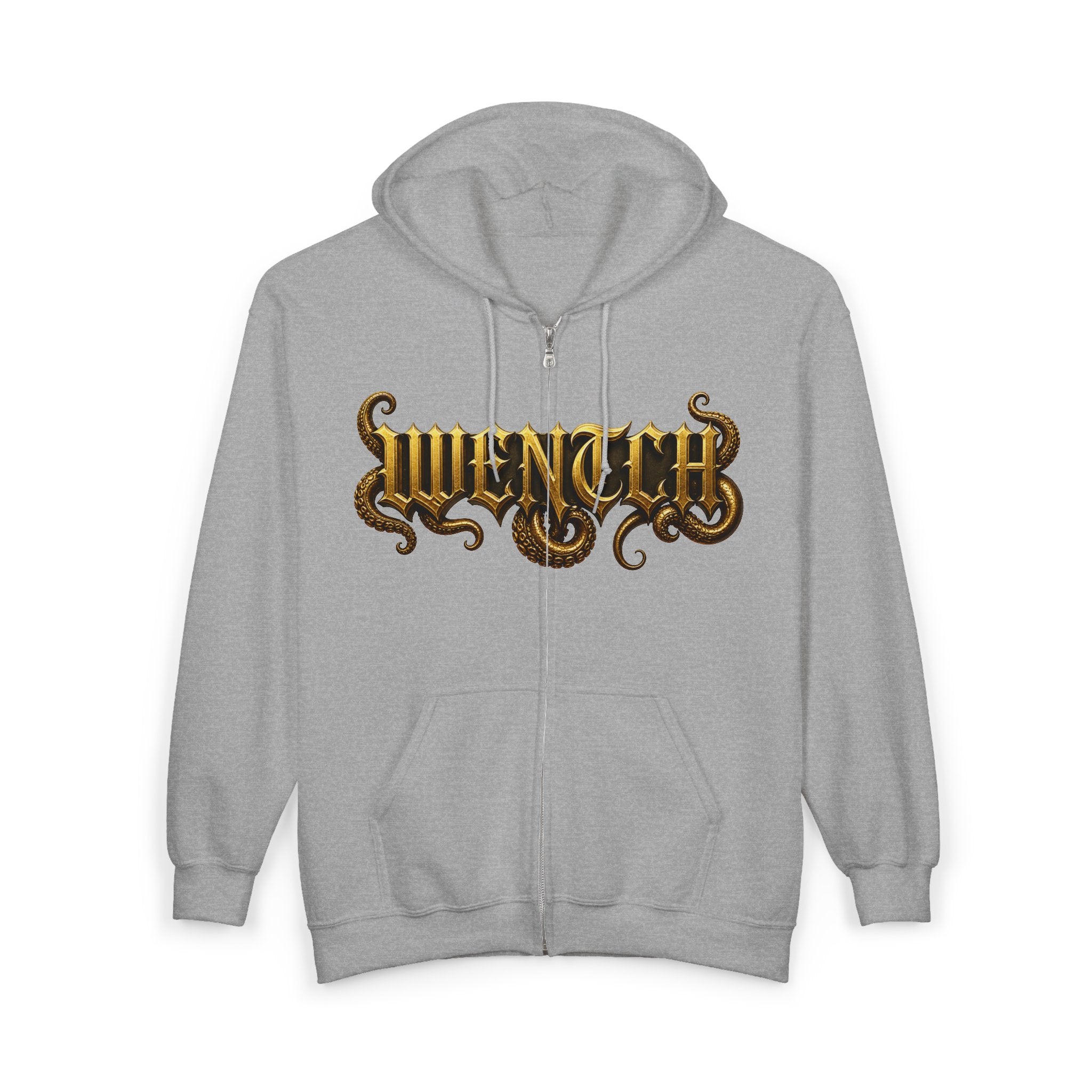 Wentch Gothic Gold Script with Hexa Noir Logo