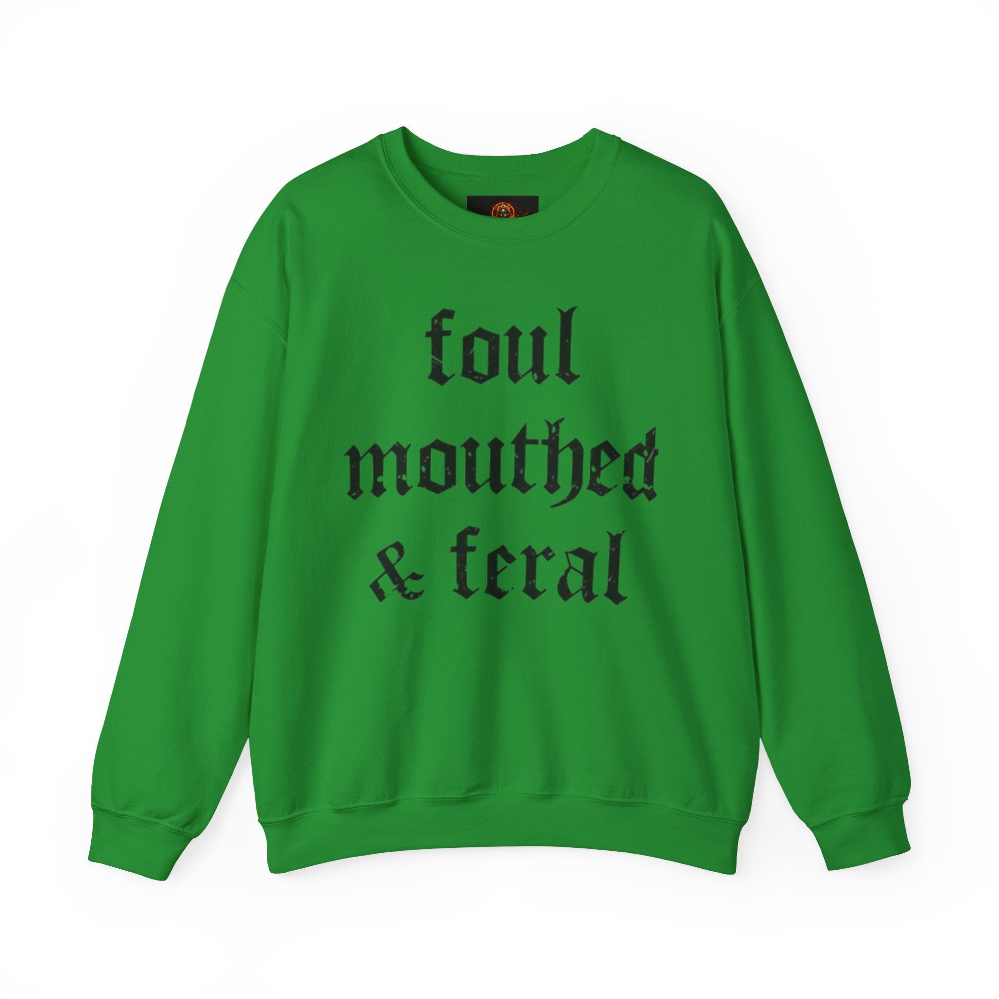 Foul-Mouthed & Feral Crewneck Sweatshirt