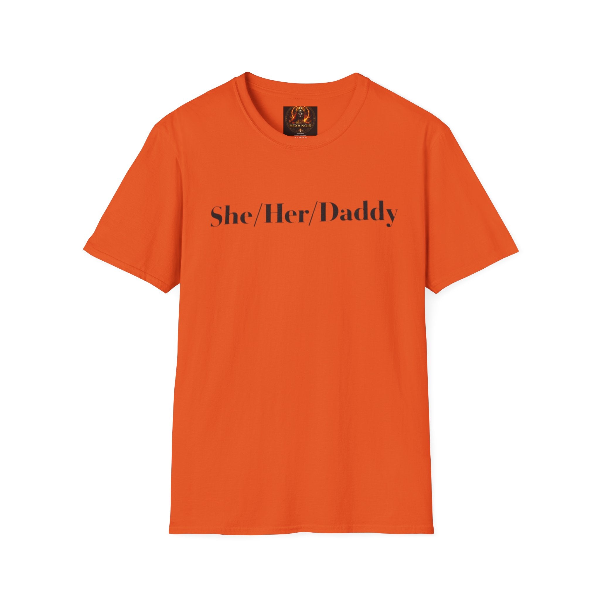She/Her/Daddy Unisex Softstyle T-Shirt