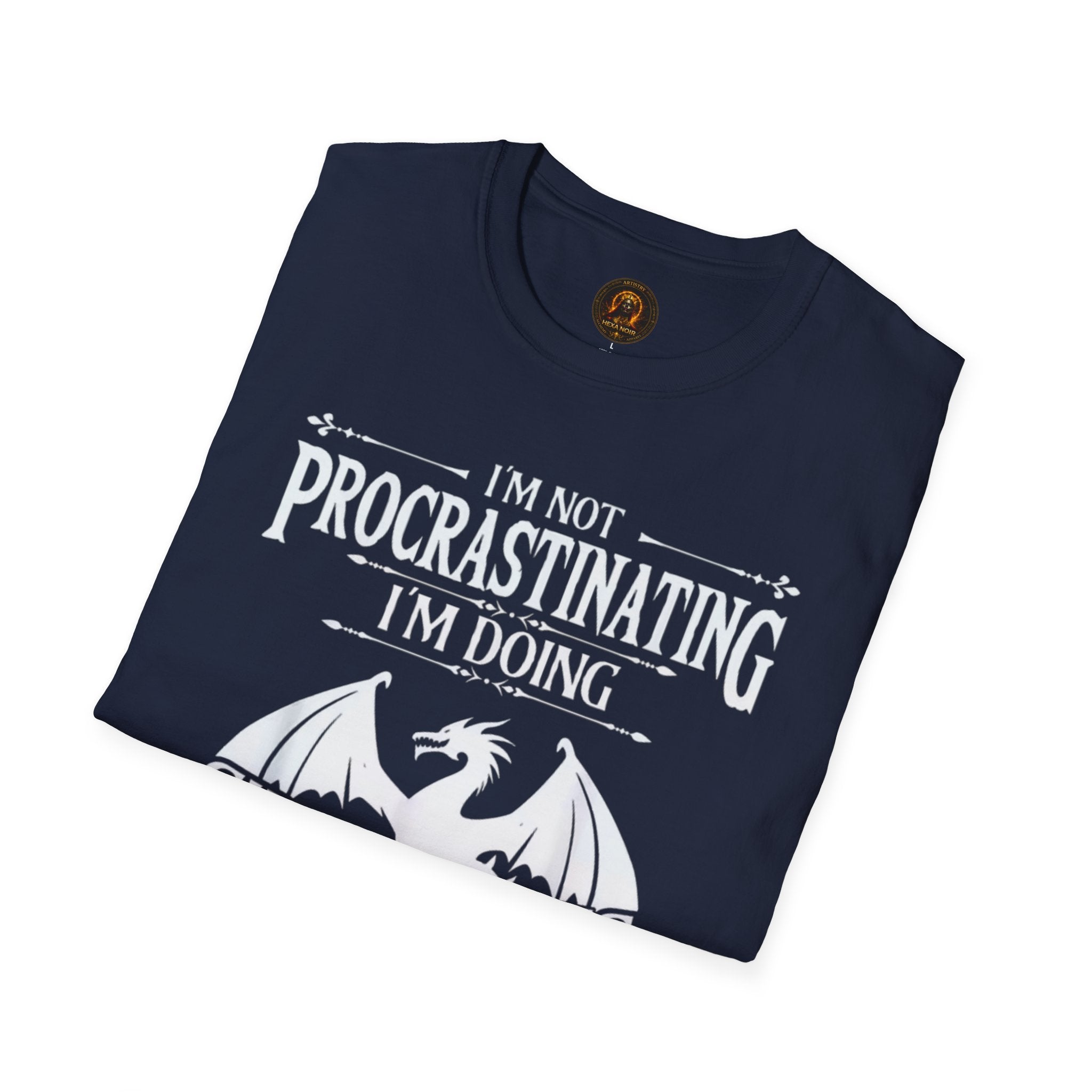 "I'm Not Procrastinating I'm Doing Side Quests" Dragon Gamer Tee