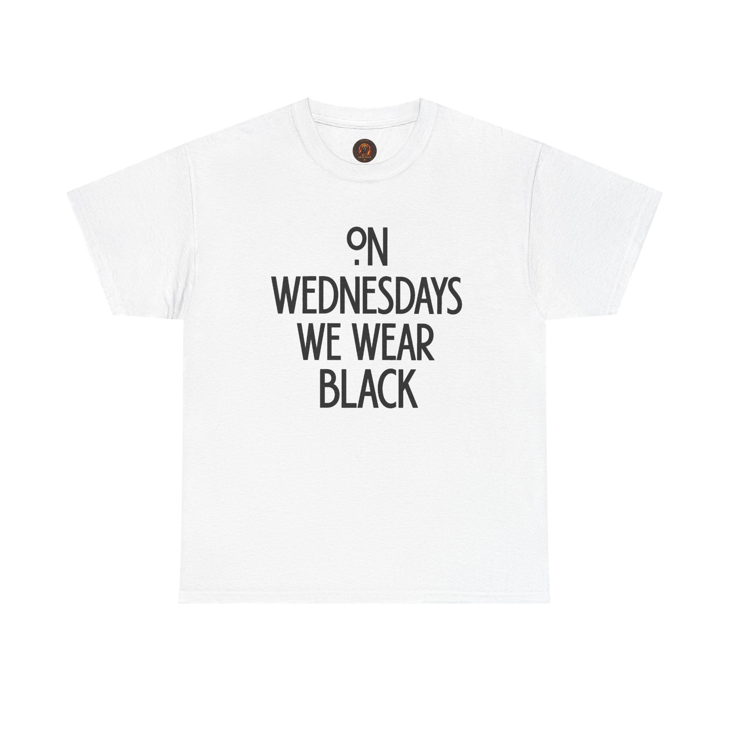 On Wednesdays We Wear Black T‑Shirt